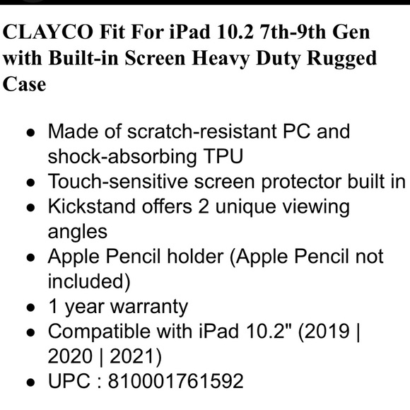 NIB iPad 2019- 10.2” 7th 8th and 9th generation - Picture 7 of 10